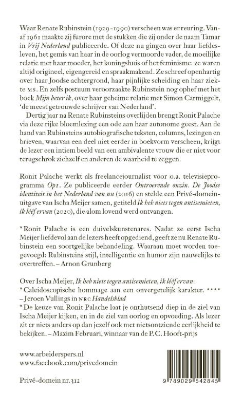 Achterkant van Bange mensen stellen geen vragen