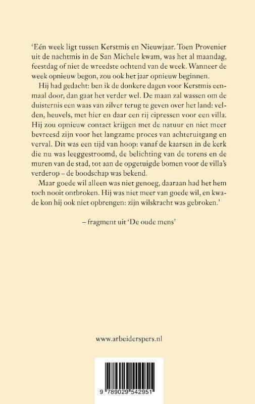 Achterkant van Zeven kerstvertellingen