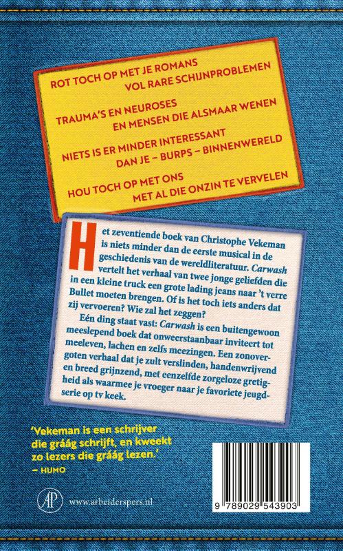 Achterkant van Carwash