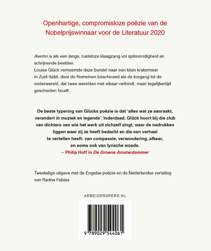 Achterkant van Averno