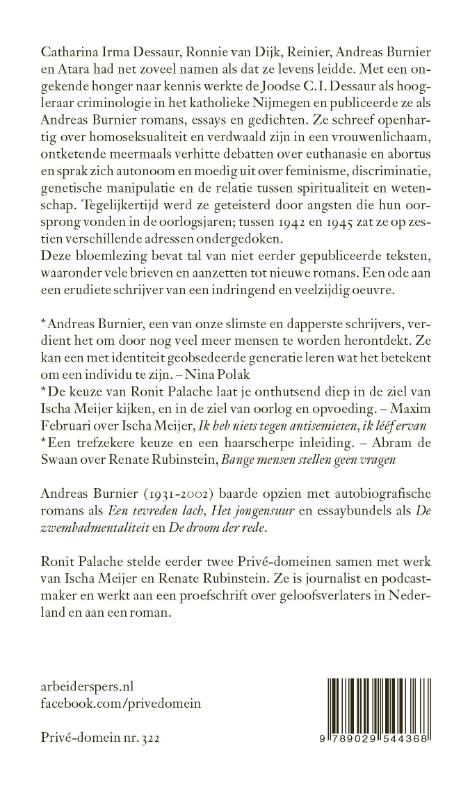 Achterkant van Elk boek is een gevaar