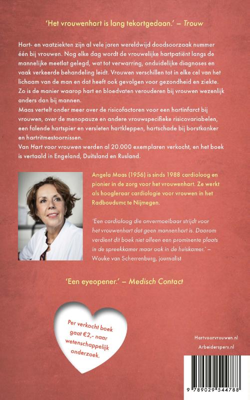 Achterkant van Hart voor vrouwen