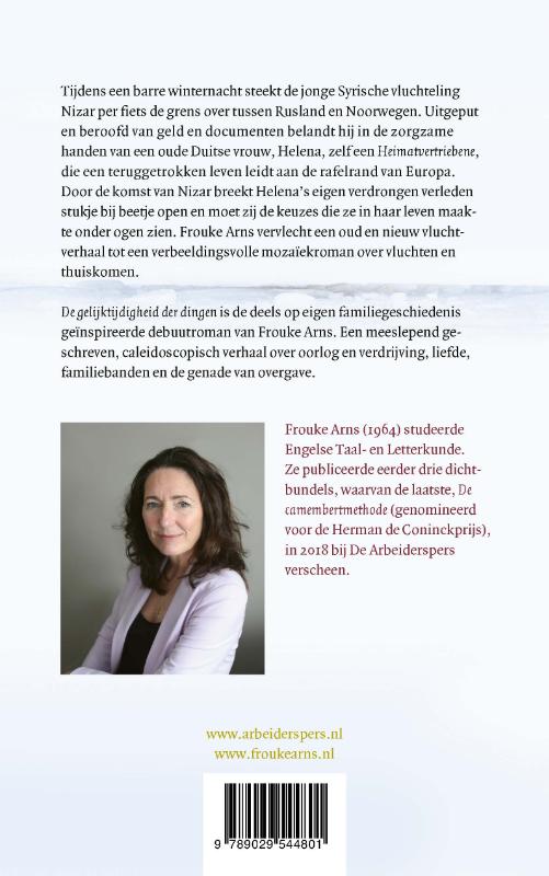Achterkant van De gelijktijdigheid der dingen