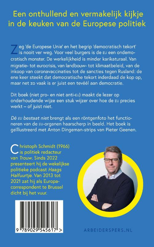 Achterkant van Dé EU bestaat niet
