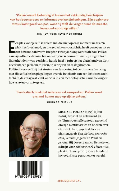 Achterkant van Een plek voor jezelf
