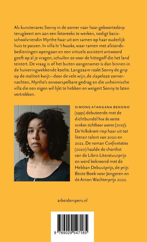 Achterkant van Zo hoog de zon stond