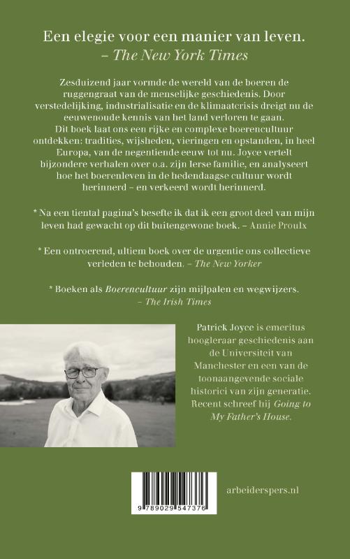 Achterkant van Boerencultuur