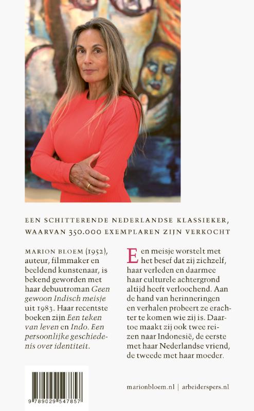Achterkant van Geen gewoon Indisch meisje