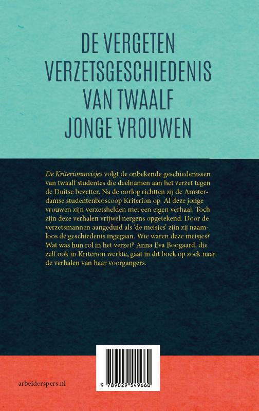 Achterkant van De Kriterionmeisjes