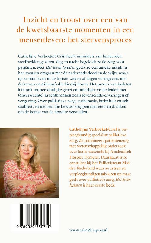 Achterkant van Het leven loslaten