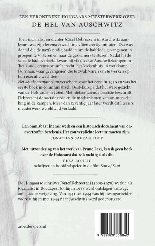 Achterkant van Het koude crematorium