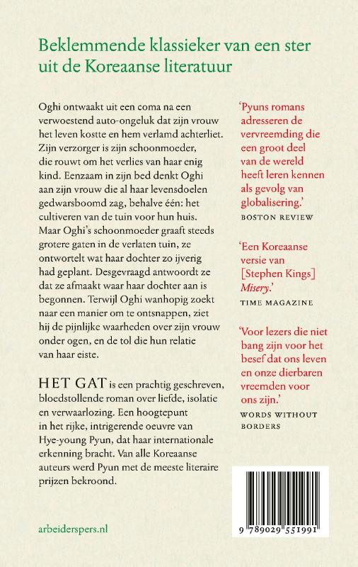 Achterkant van Het gat