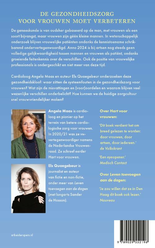 Achterkant van De gezondheidskloof