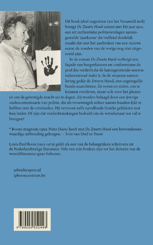 Achterkant van De zwarte hand/Het jaar 1901