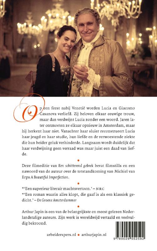 Achterkant van Een schitterend gebrek