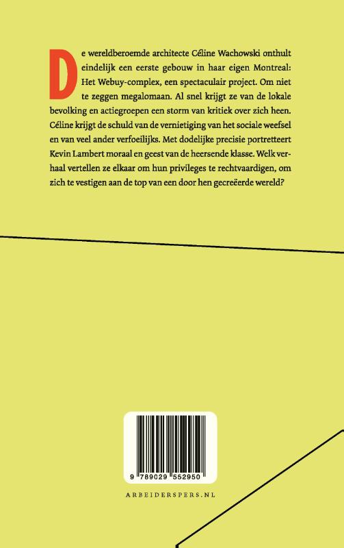 Achterkant van Laat onze vreugde voortduren