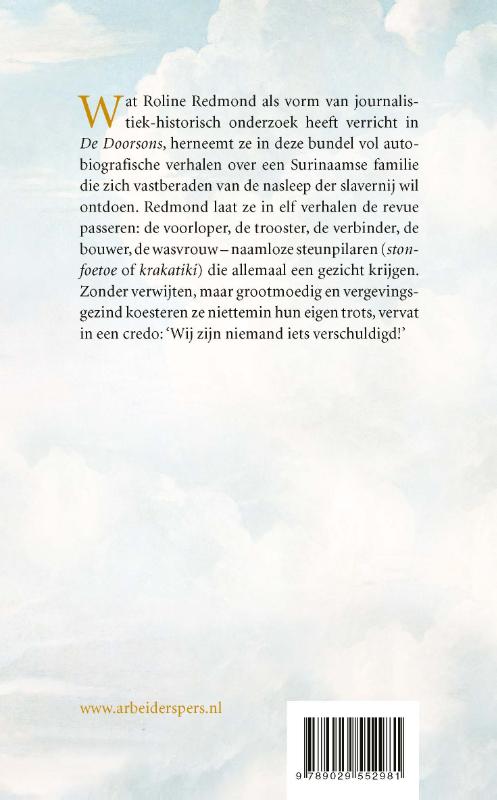 Achterkant van De wasvrouw van de Drambrandersgracht