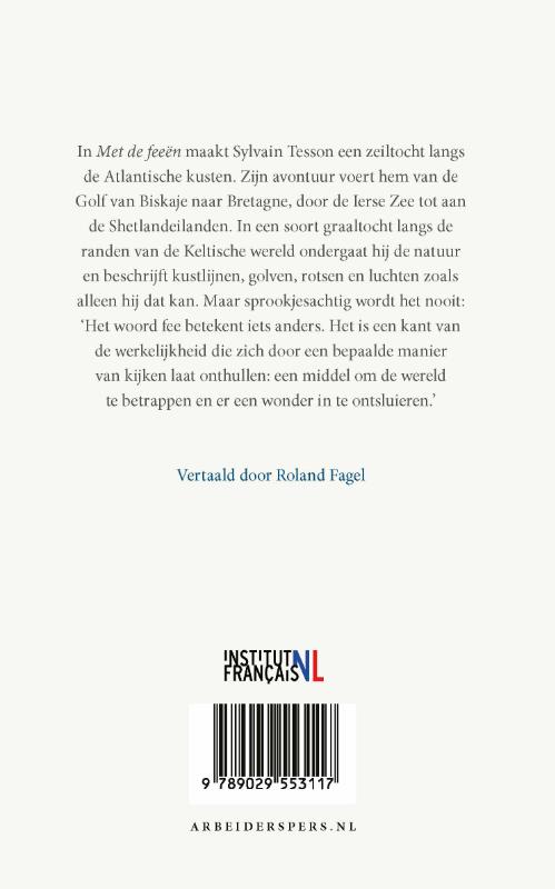 Achterkant van Met de feeën