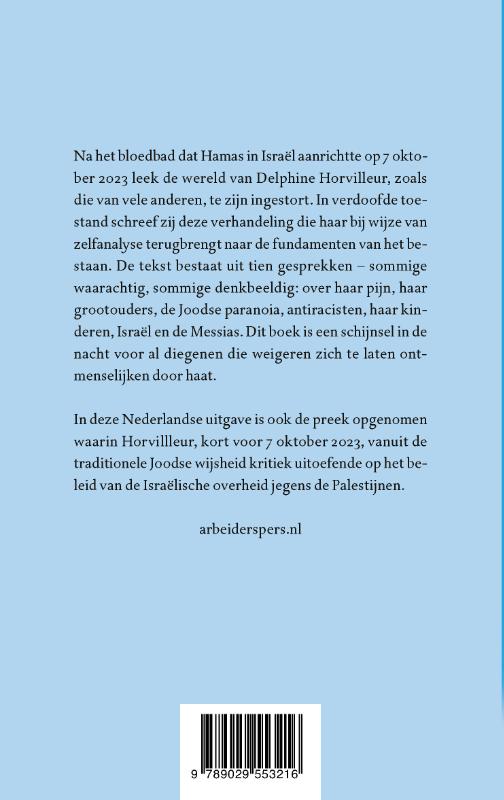 Achterkant van Overleven na 7 oktober