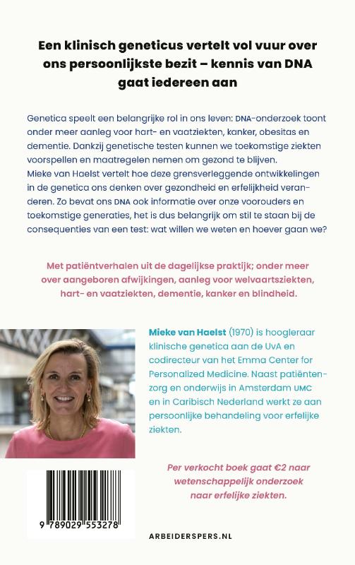 Achterkant van Wat vertelt ons DNA?