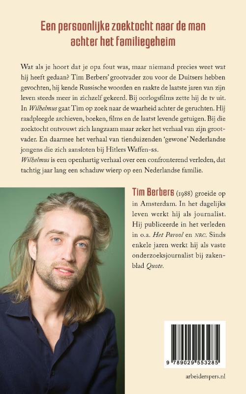 Achterkant van Wilhelmus