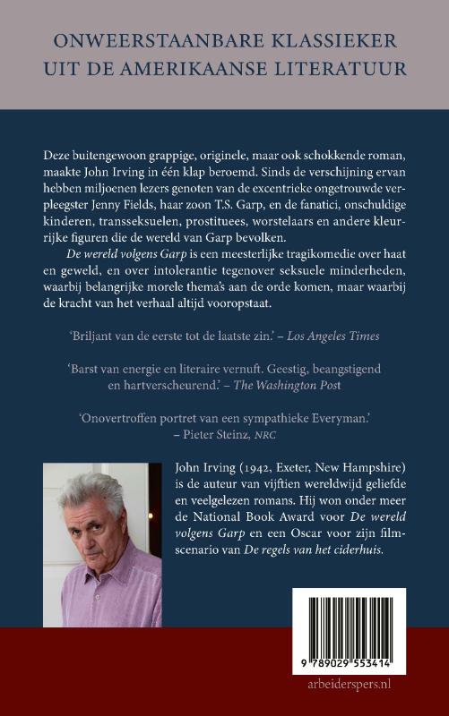 Achterkant van De wereld volgens Garp