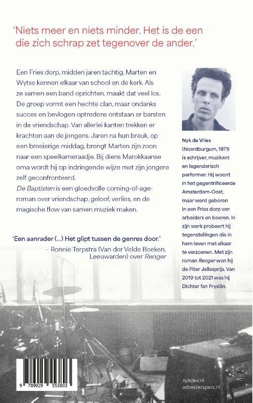 Achterkant van De Baptisten