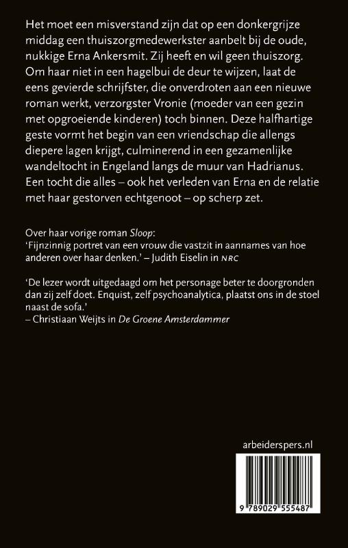 Achterkant van Het einde van Erna Ankersmit