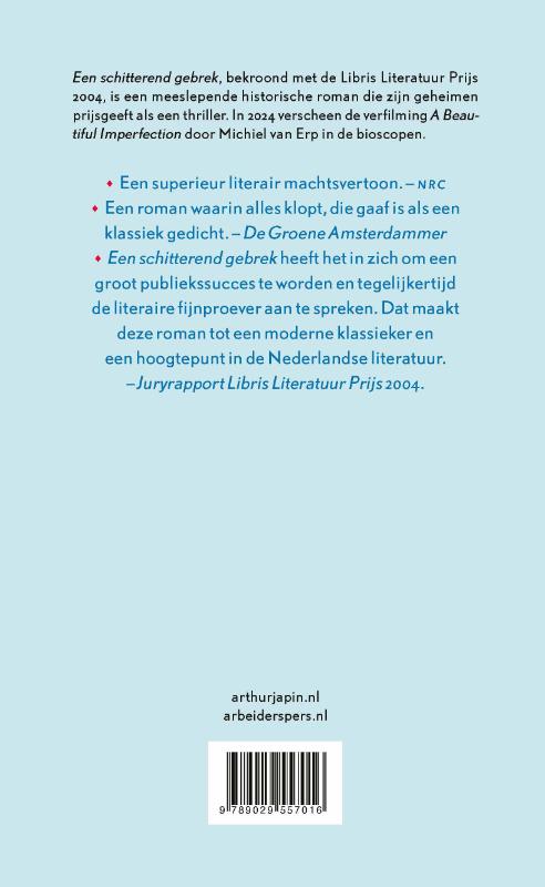 Achterkant van Een schitterend gebrek