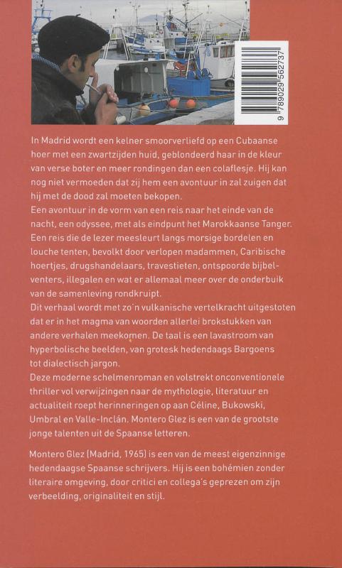 Achterkant van Als de nacht dwingt
