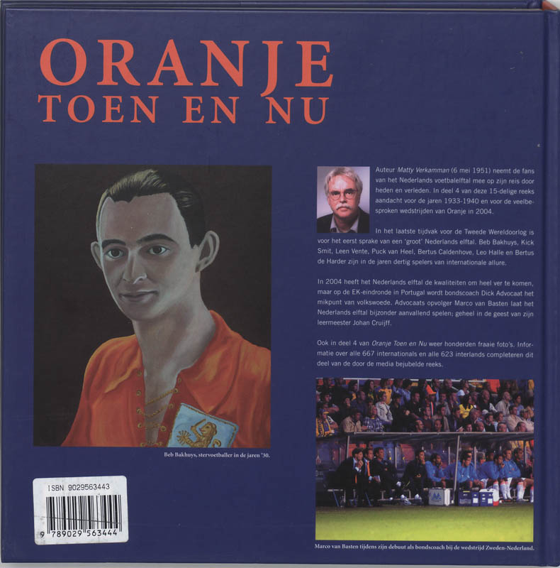 Achterkant van 4 1933-1940 en 2003-2004