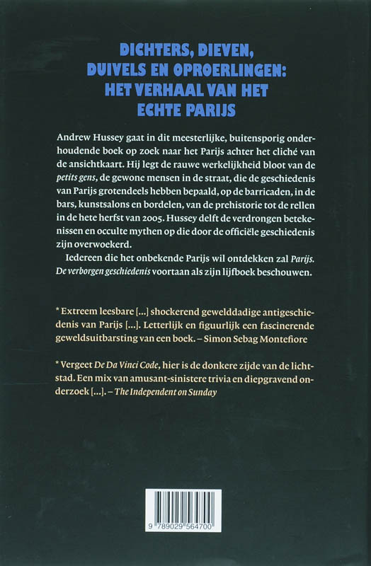 Achterkant van Parijs