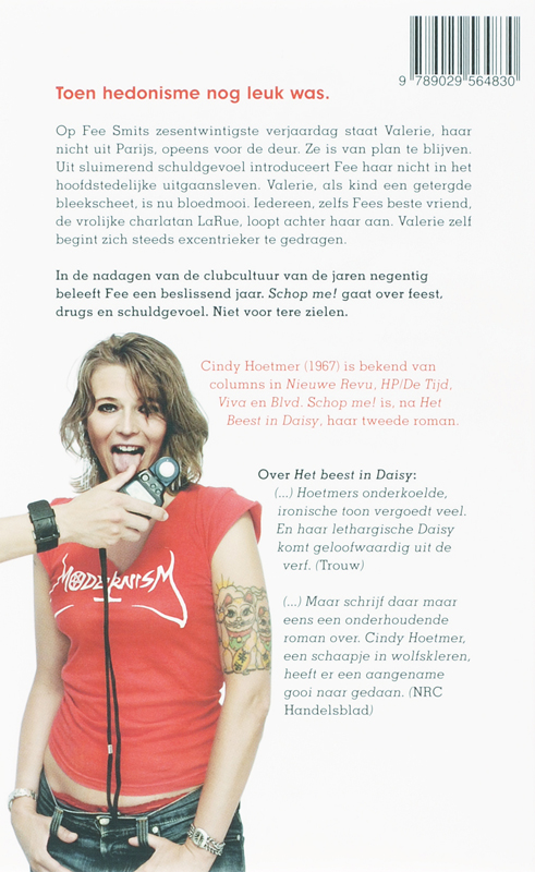 Achterkant van Schop me!
