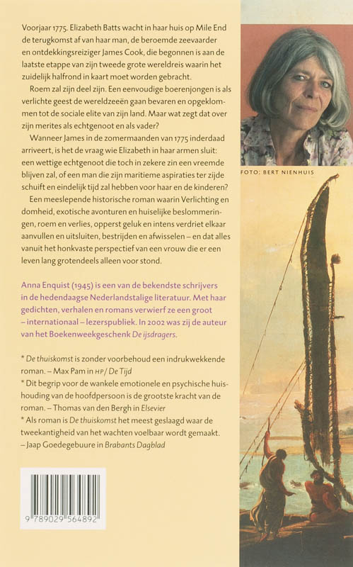 Achterkant van De thuiskomst