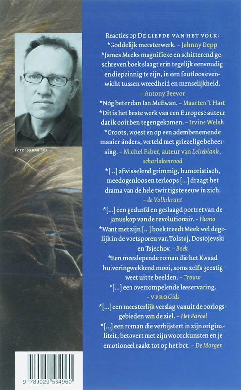 Achterkant van De liefde van het volk