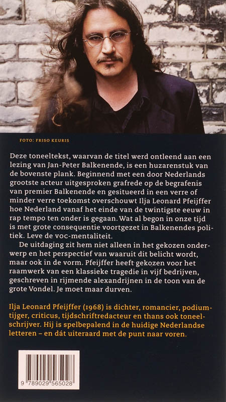 Achterkant van De eeuw van mijn dochter