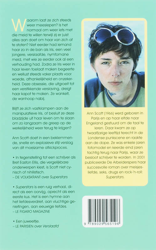 Achterkant van Verslaafd