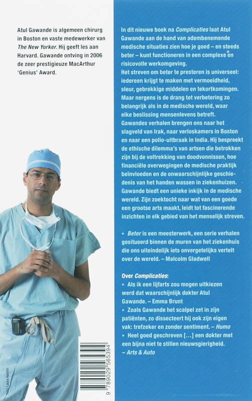 Achterkant van Beter