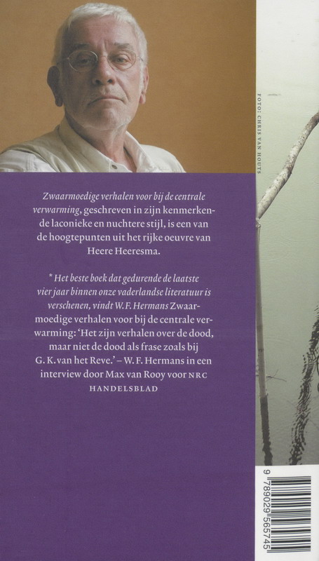 Achterkant van Zwaarmoedige verhalen voor bij de centrale verwarming