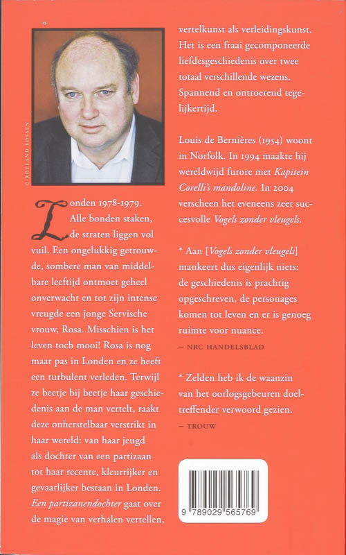 Achterkant van Een partizanendochter