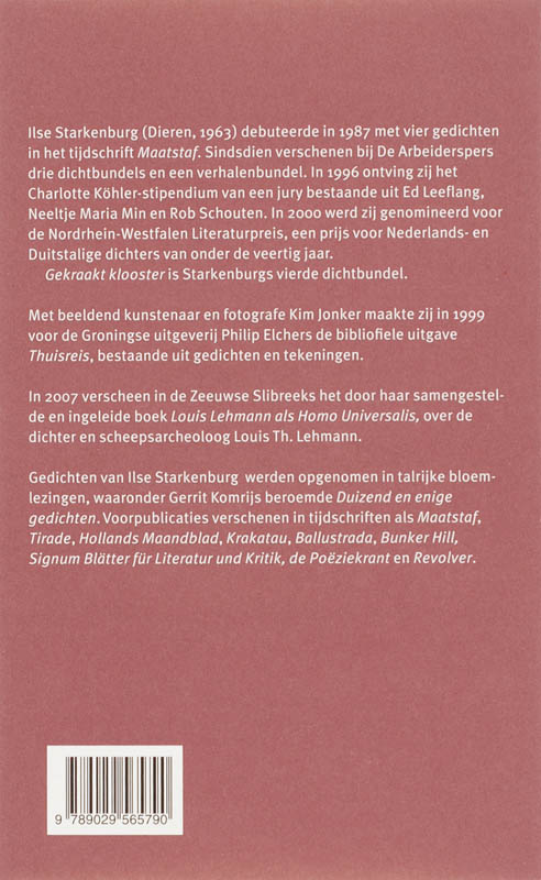 Achterkant van Gekraakt klooster