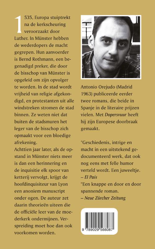 Achterkant van Dopersvuur