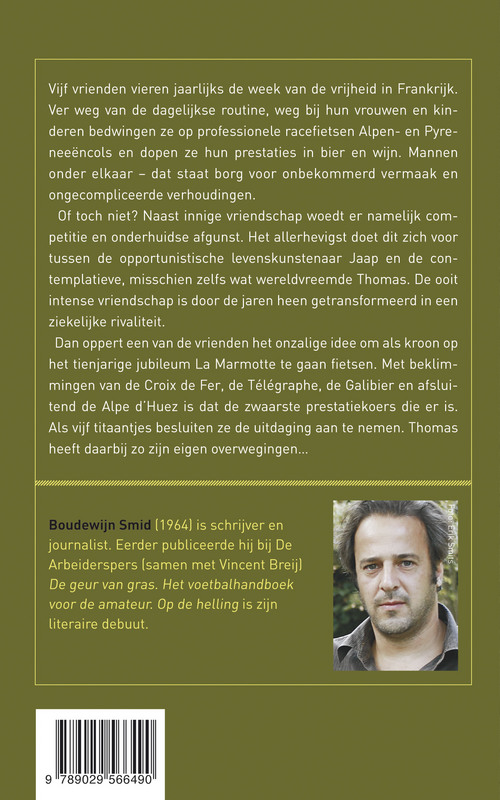 Achterkant van Op de helling