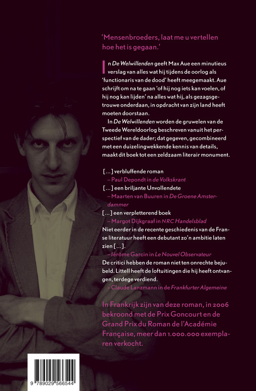 Achterkant van De Welwillenden