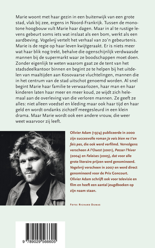 Achterkant van Vogelvrij