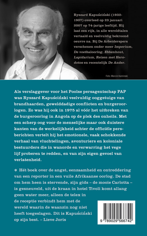 Achterkant van Nog een dag