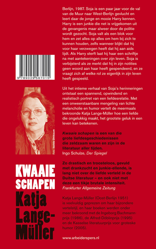 Achterkant van Kwaaie schapen