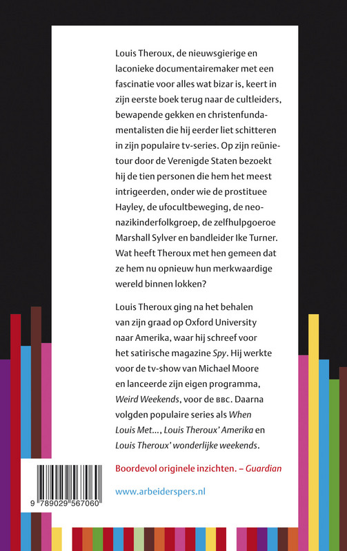 Achterkant van Reizen door de subculturen van Amerika