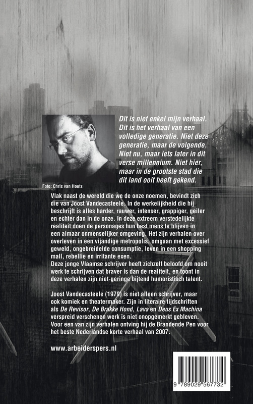 Achterkant van Hoe de wereld perfect functioneert zonder mij