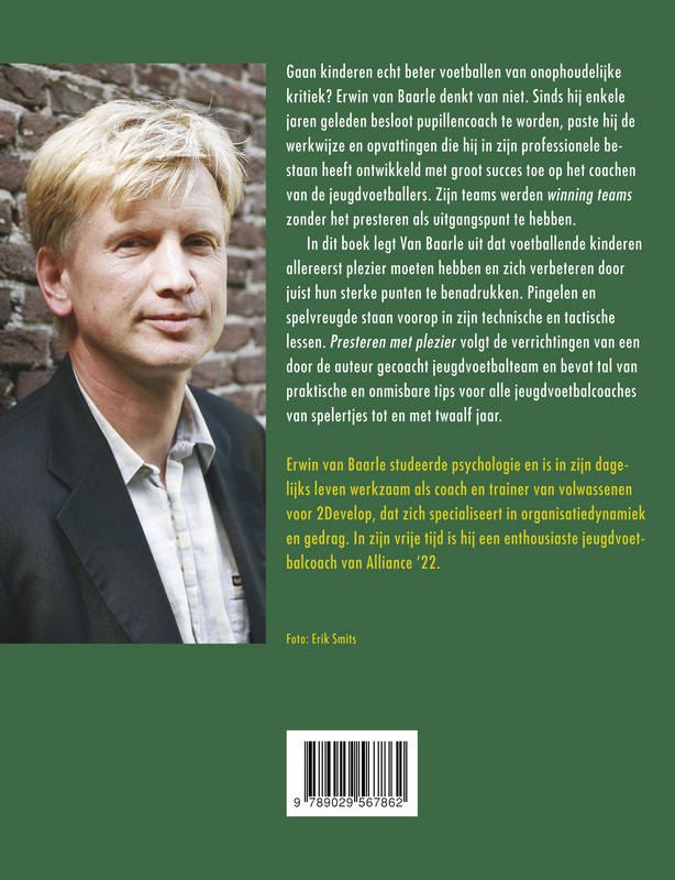 Achterkant van Presteren met plezier